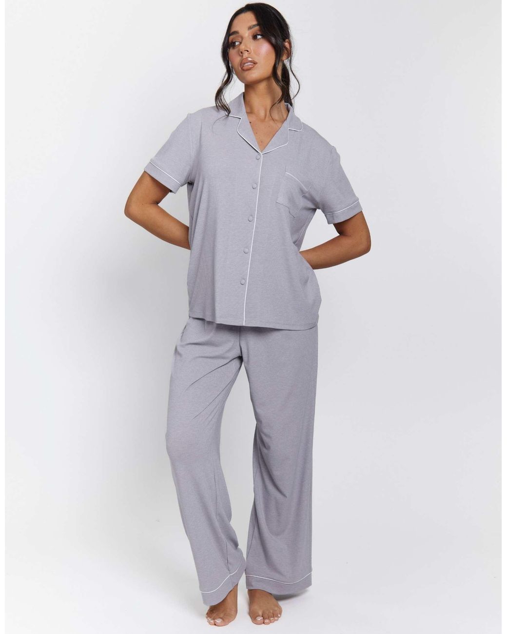 Ladies - ensemble Loungeable en coloris Metallic
