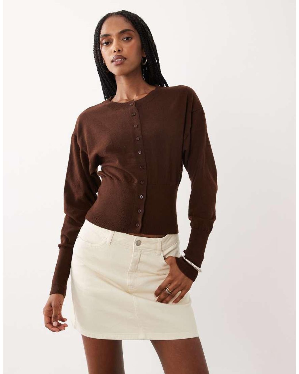 Cotton On Multicolor Sara Button Cardigan