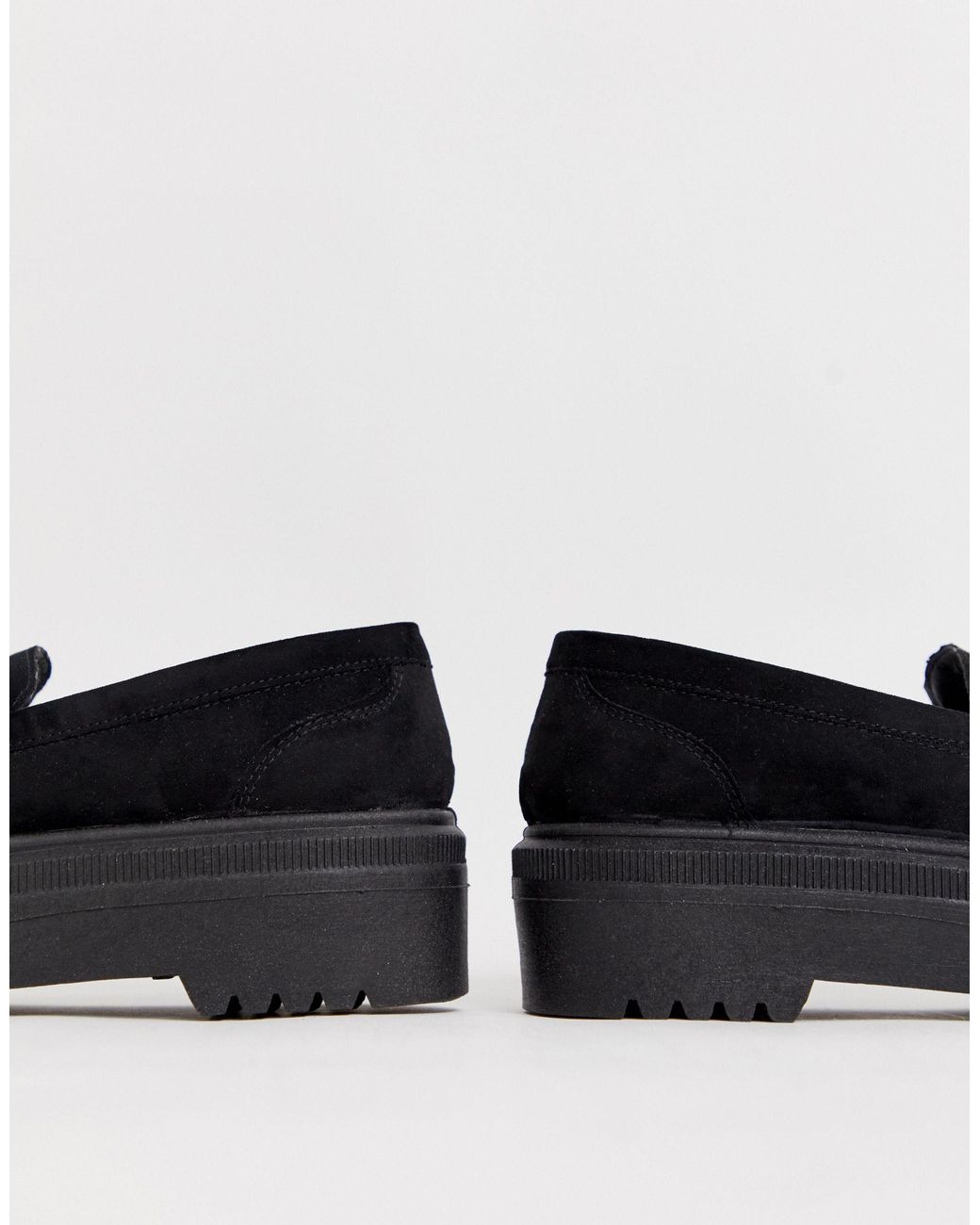 wide fit chunky loafers