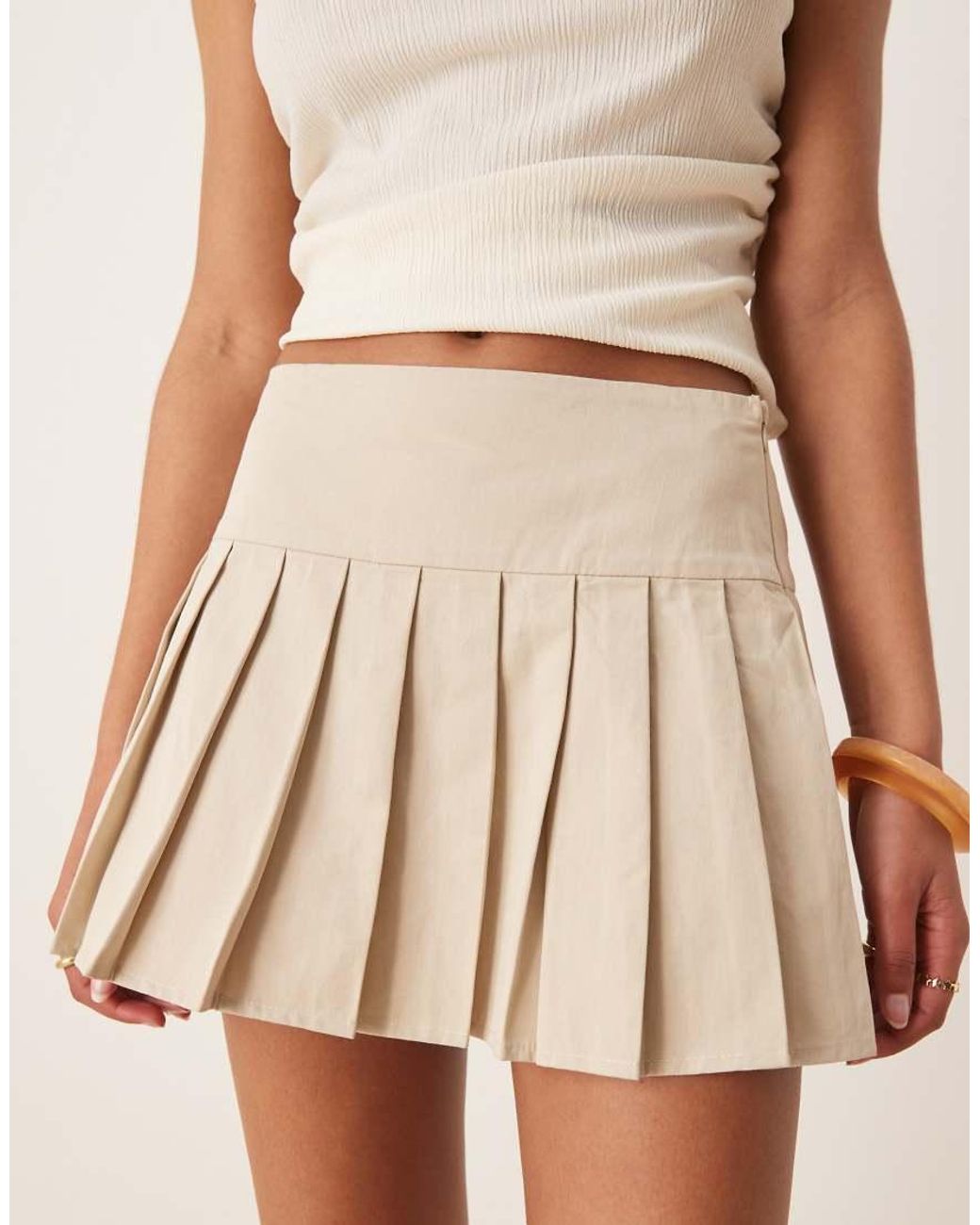 Glamorous Natural Mini Skirts