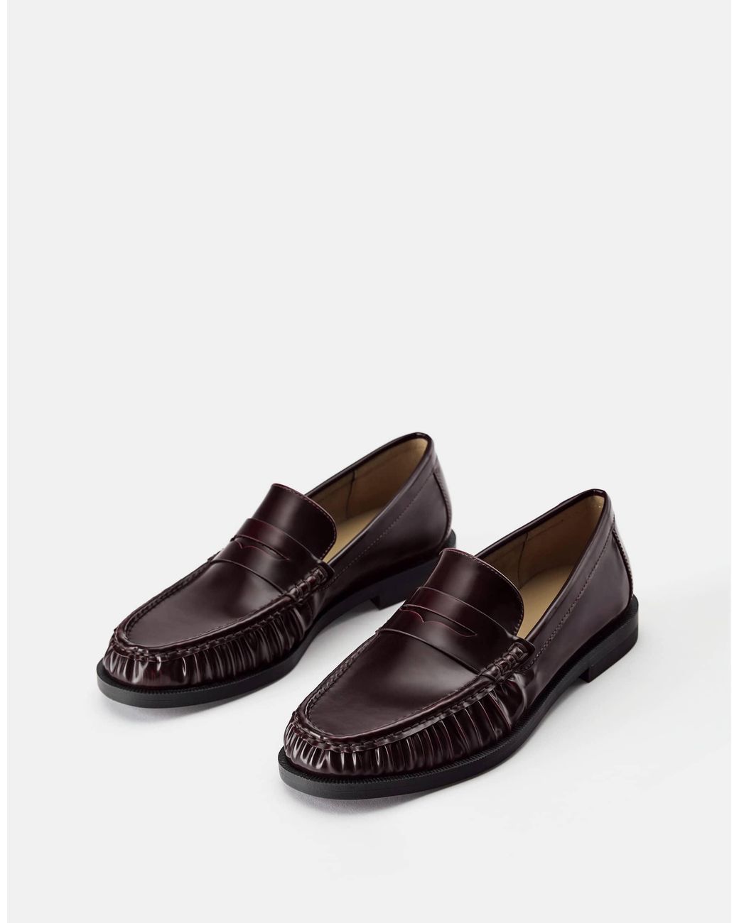 Pull&Bear White Penny-loafer