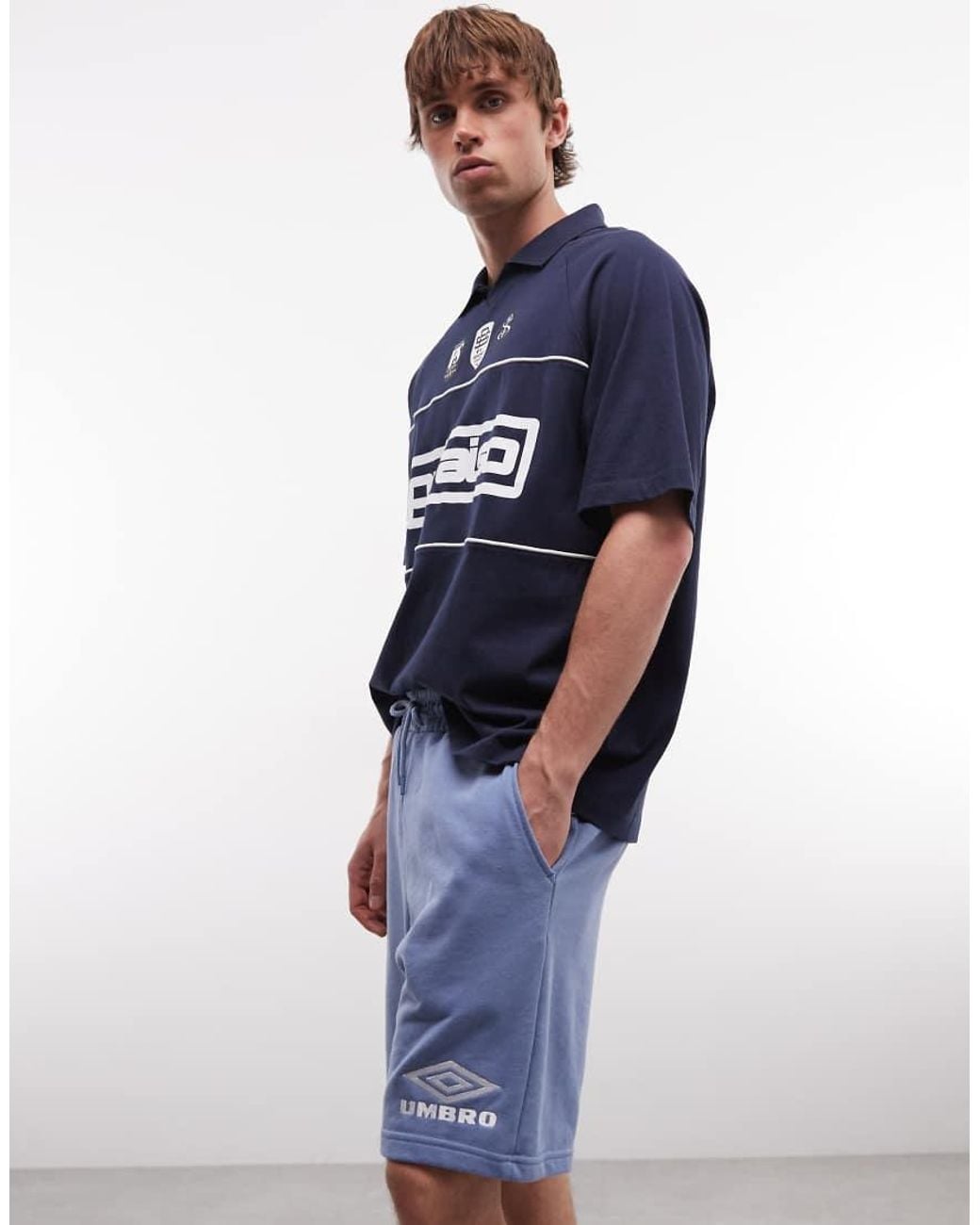 Umbro Blue Iconic Short for men