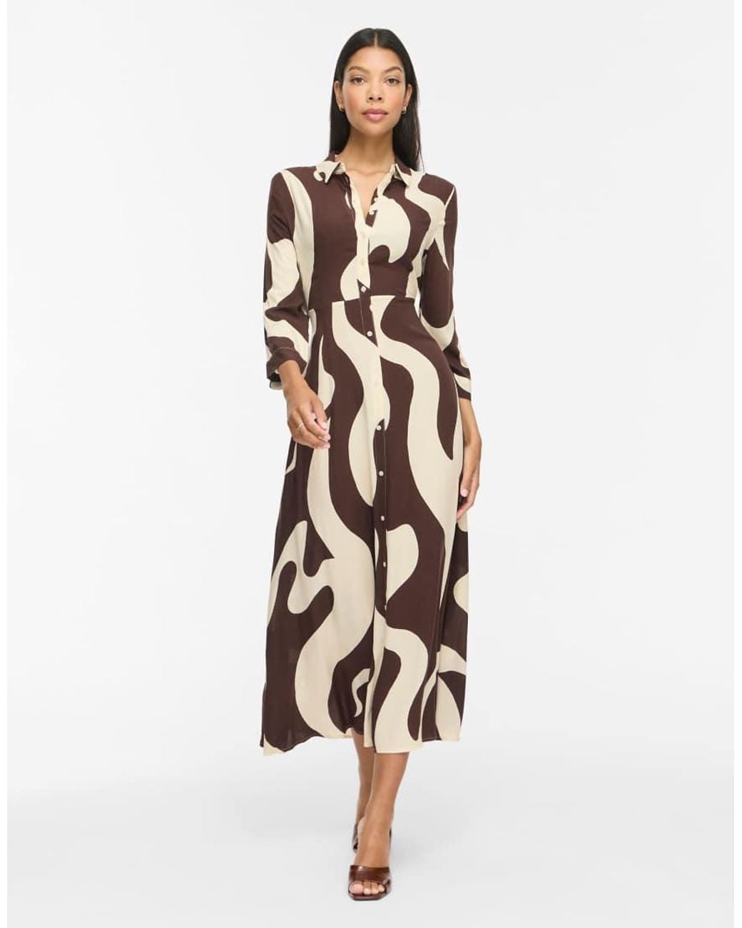 Vila White Shirt Dress
