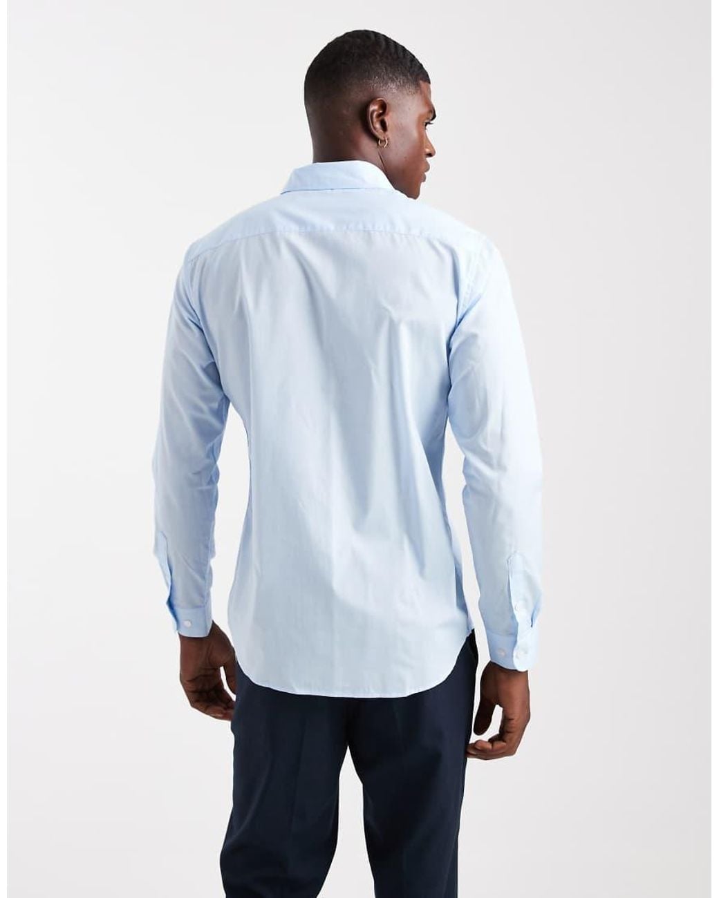 JJ Rebel Blue Smart Shirt for men