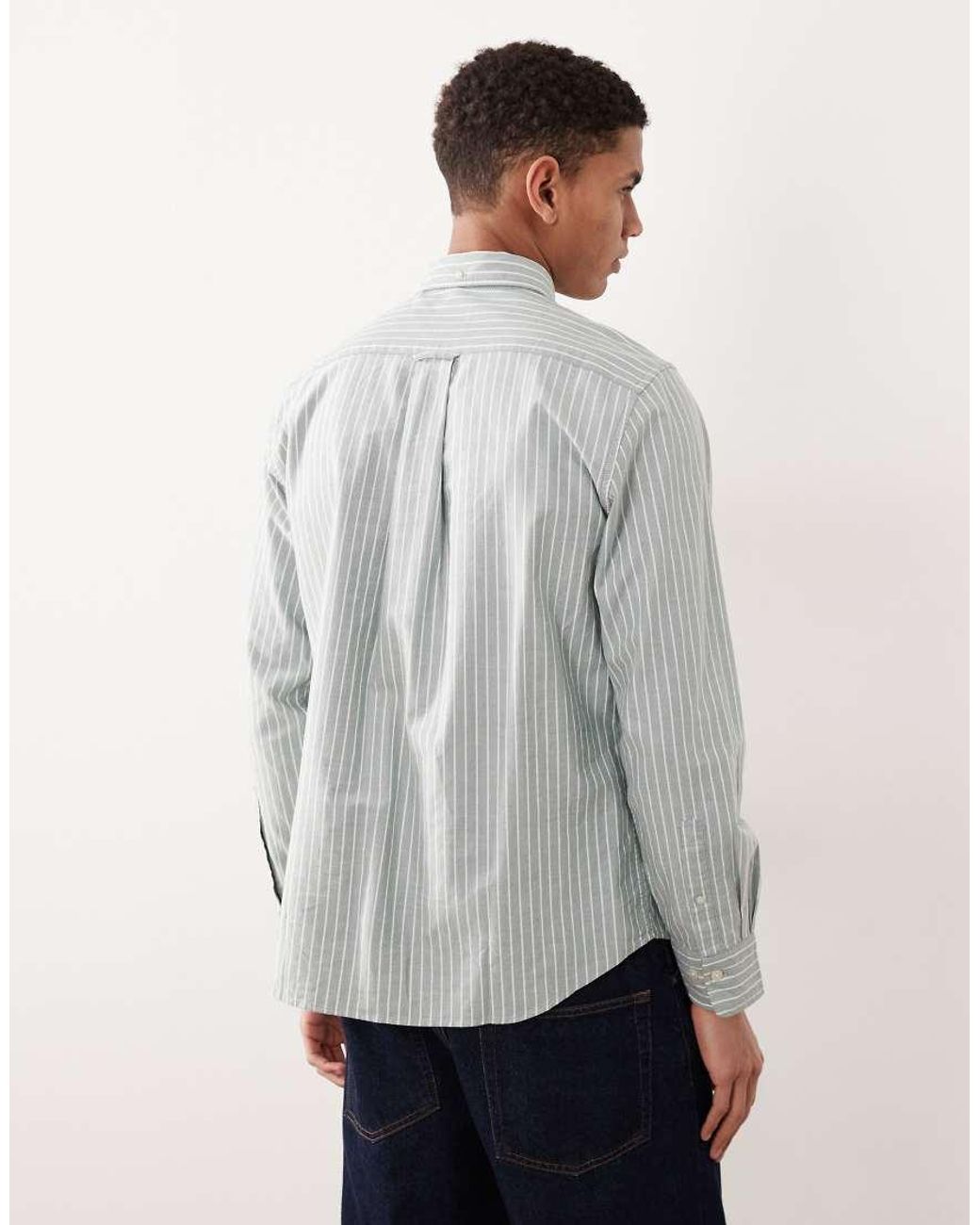 Gant Gray Regular Oxford Shirt