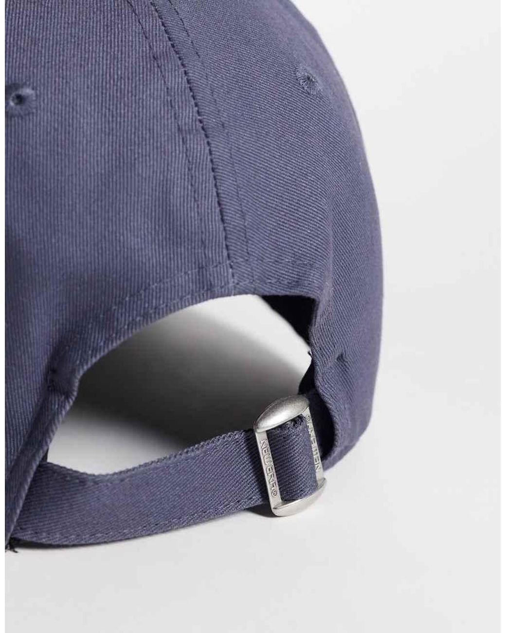 KTZ Blue La Dodgers 9Forty Outline Infill Printed Logo Cap for men