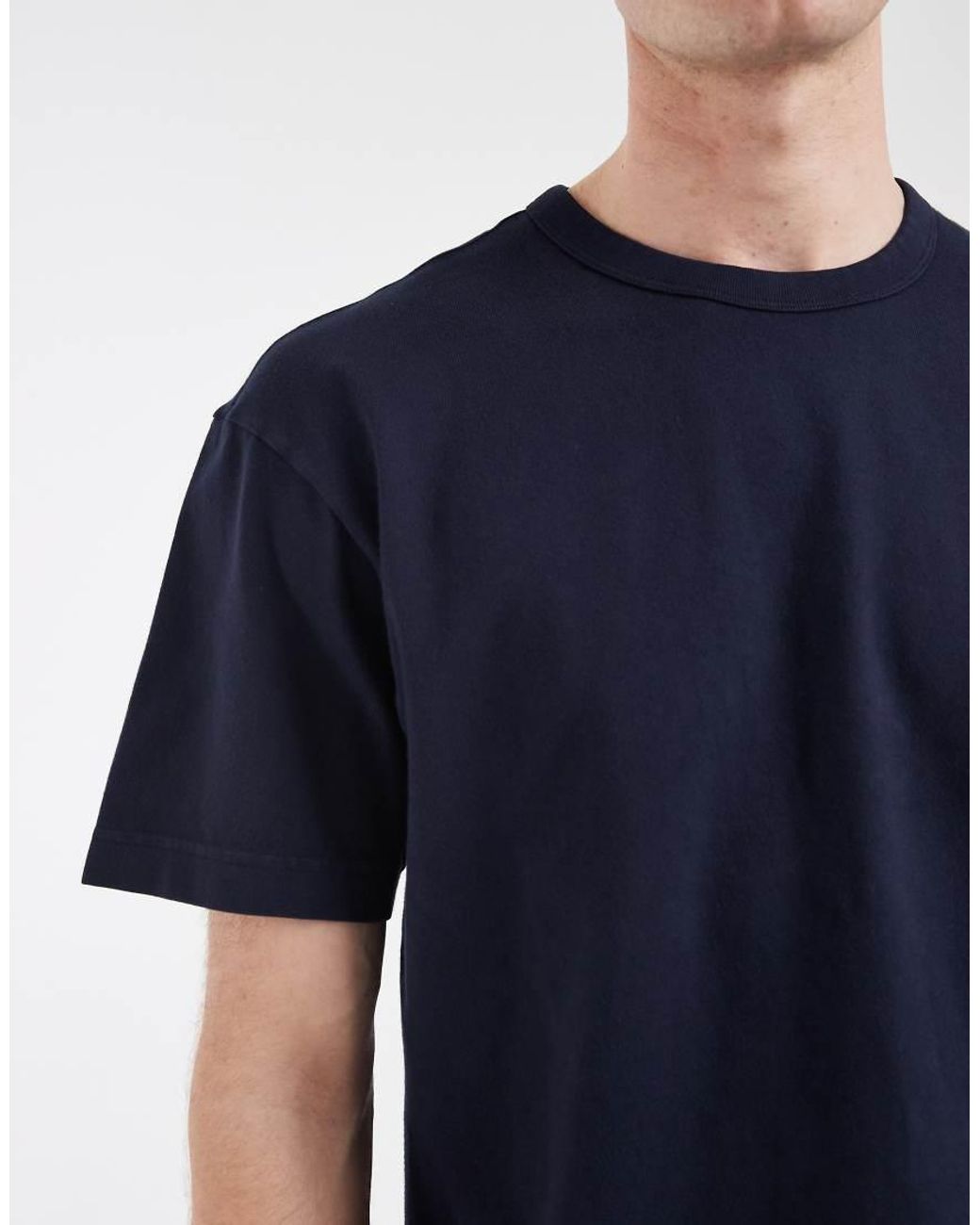Gap Blue Boxy Heavy Weight T-shirt for men
