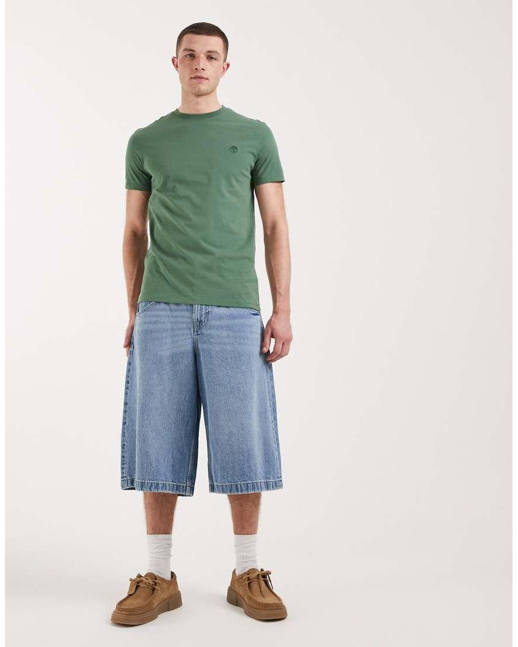 Timberland Green Dunstan River Short-Sleeve T-Shirt for men