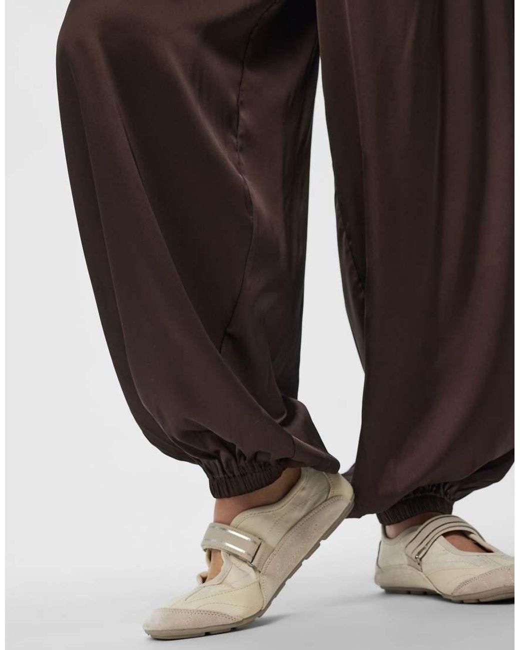 Pieces Broek in het White