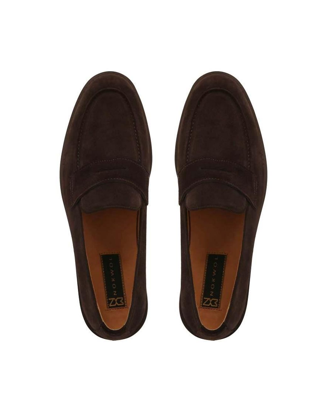 Nokwol Brown Ben Loafers for men