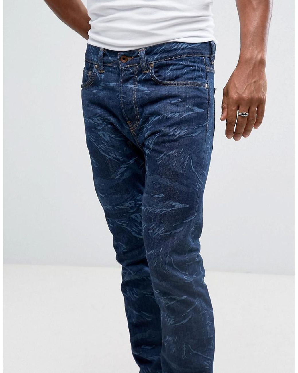 Dr. Martens Denim X Edwin Camo Jeans in 