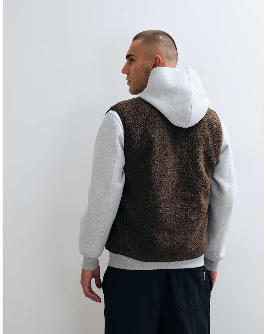 Chaleco Marrón Napapijri de hombre de color White