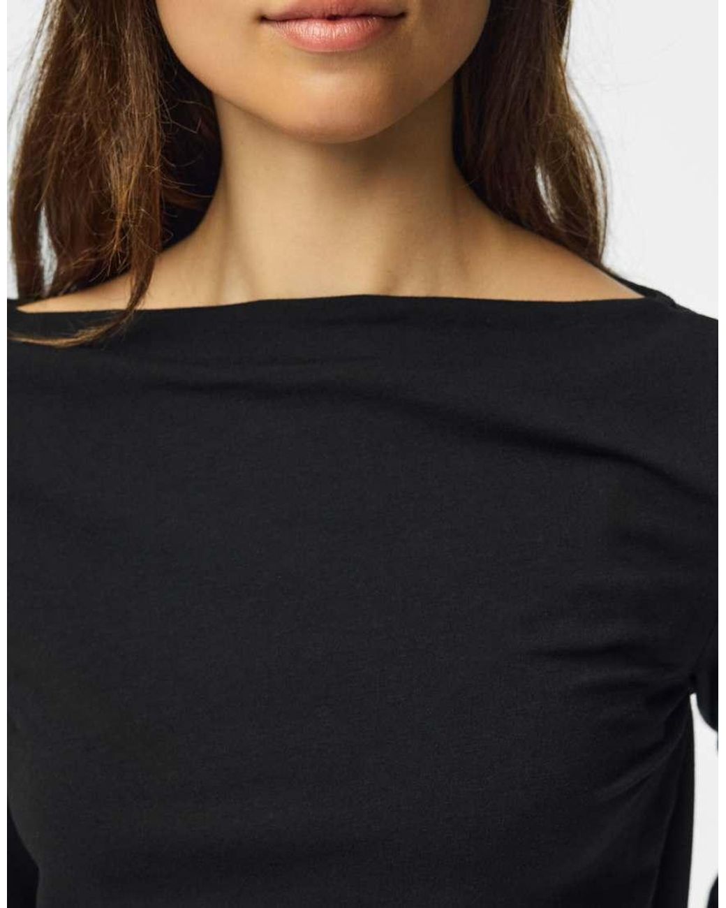 Pieces Blue Long Sleeved Top