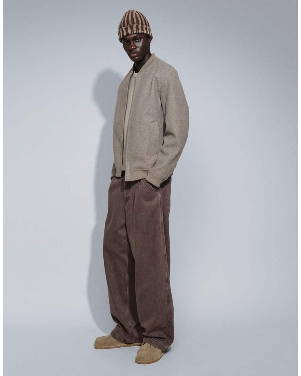 Jack & Jones Bomberjack in het Gray voor heren