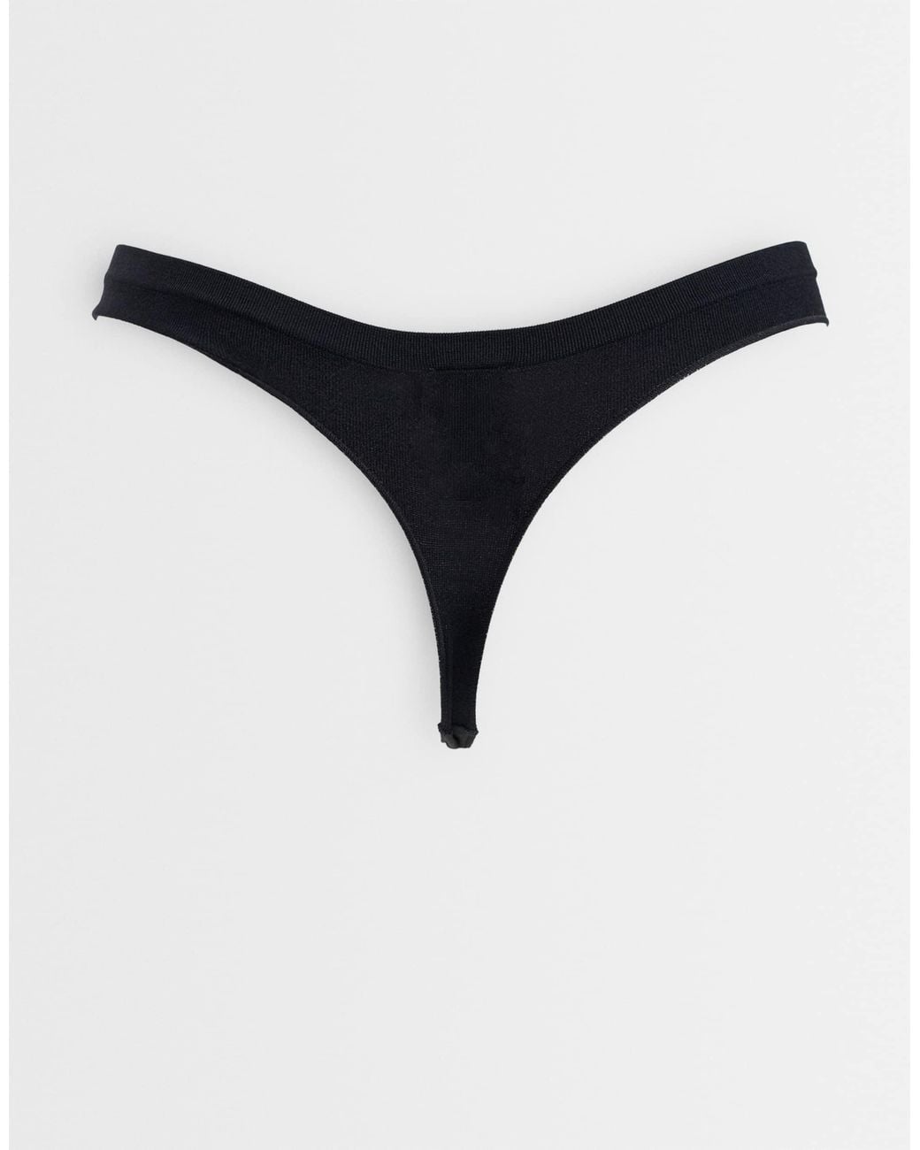 Cotton On Blue 4 Pack Seamless G-string Set