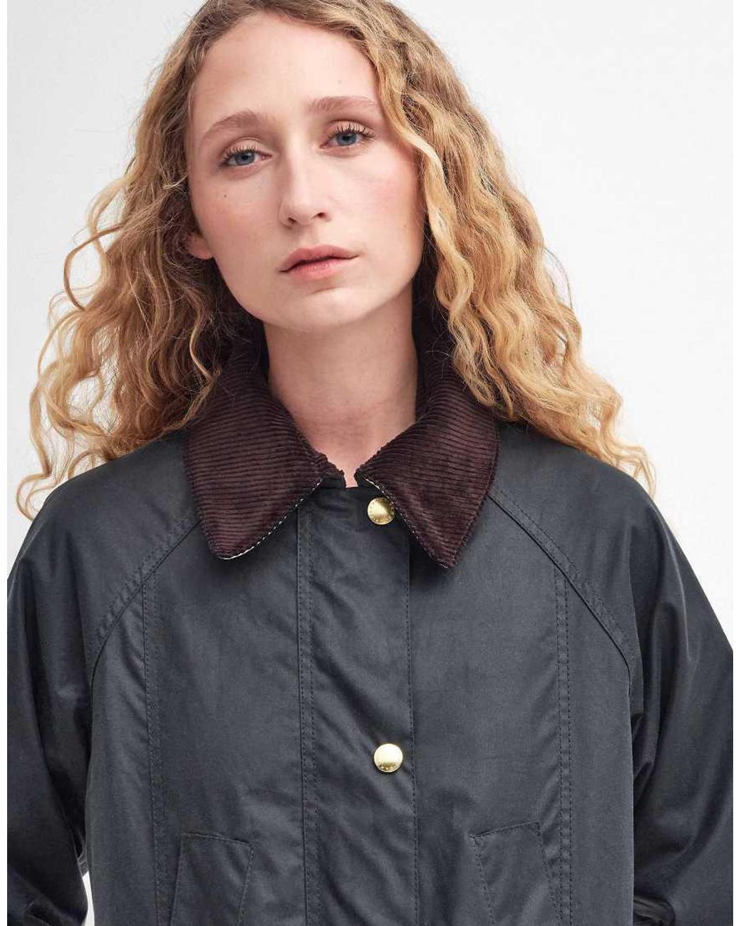 Barbour Green Modern Beadnell Wax Jacket
