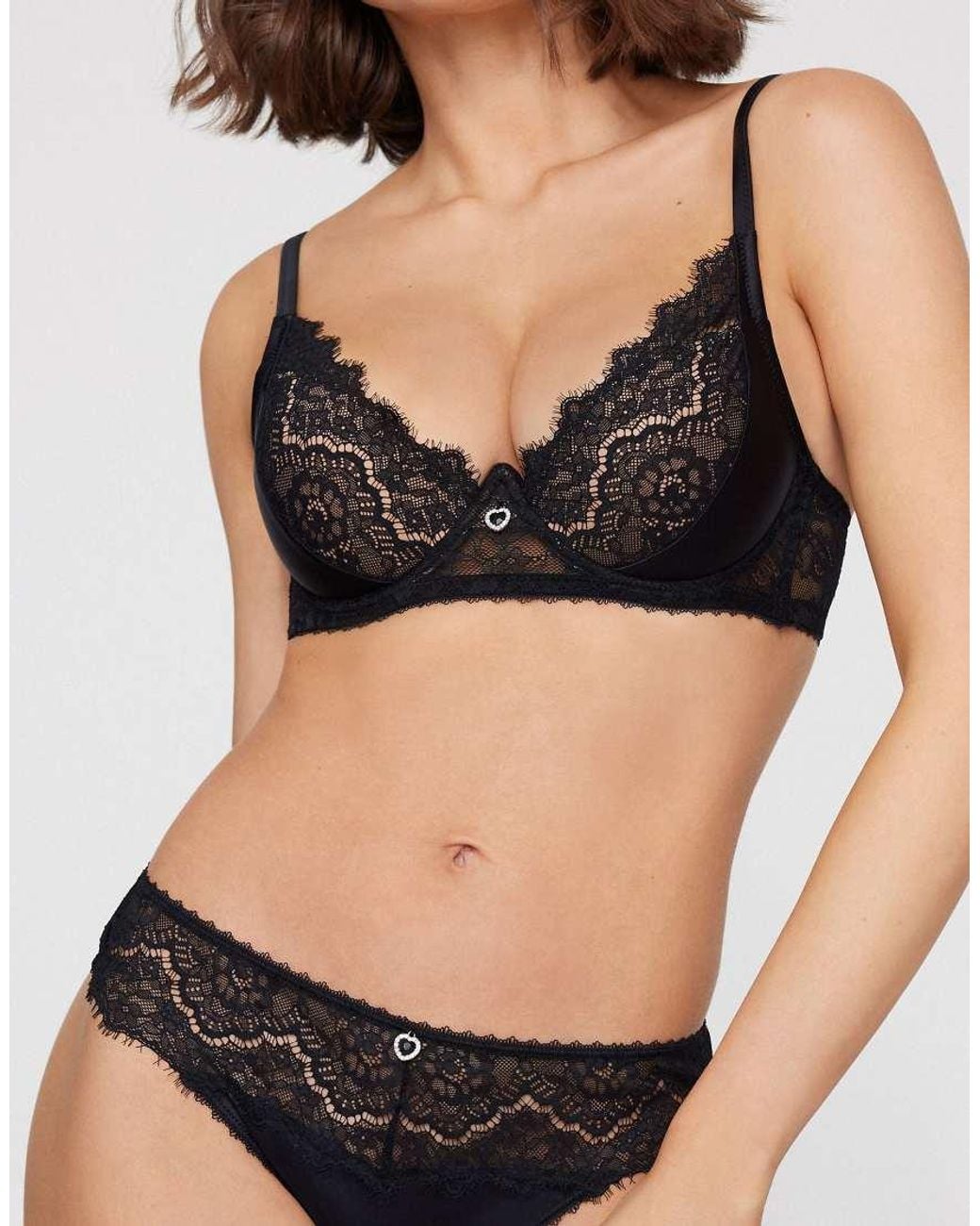 Tezenis Black Dark Romance Brazilian Brief