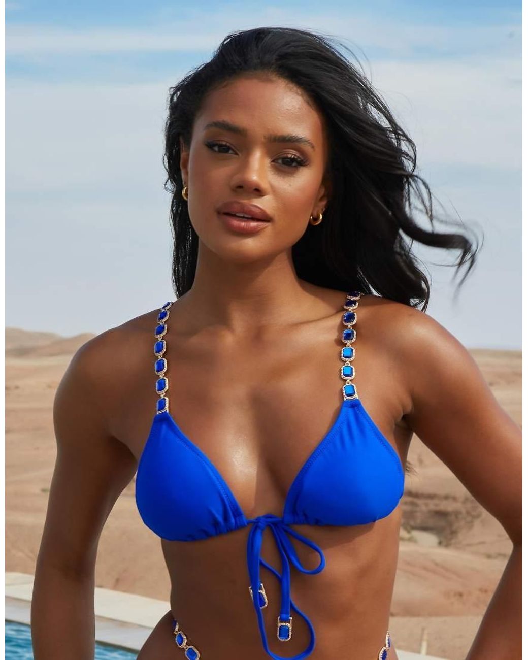 Moda Minx X Savannah-Shae Richards Jade Jewel Triangle Moda Minx X Savannah-Shae Richards Jade Jewel Triangle