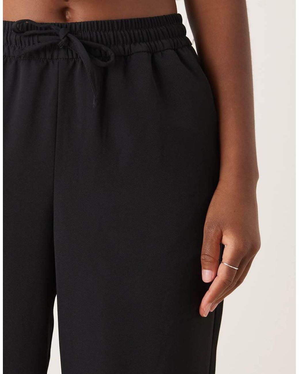 JJXX Black Wide Leg Trousers