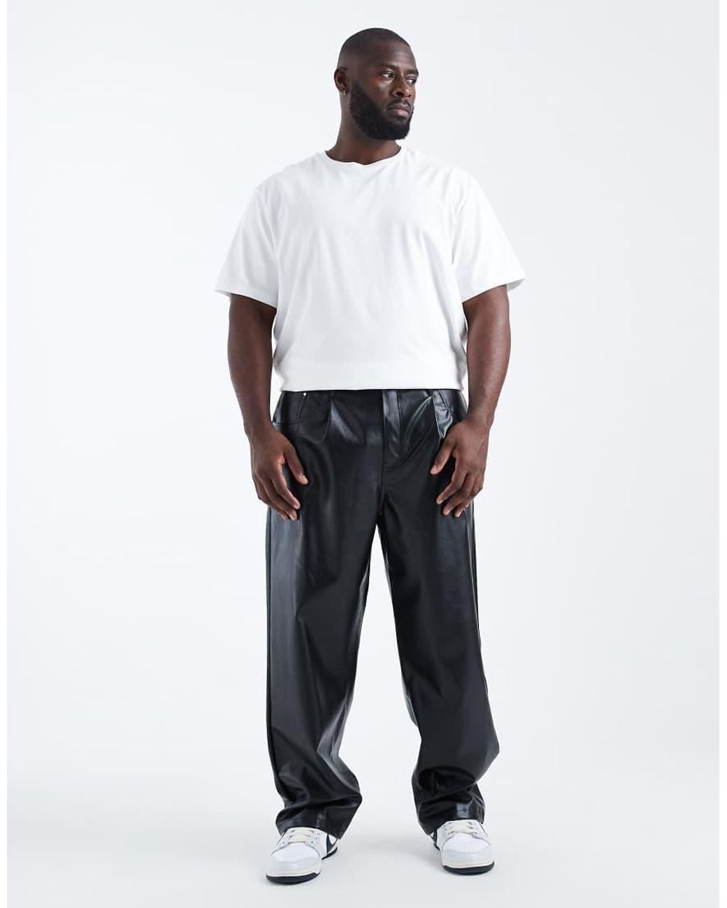 ASOS Black baggy Pants for men
