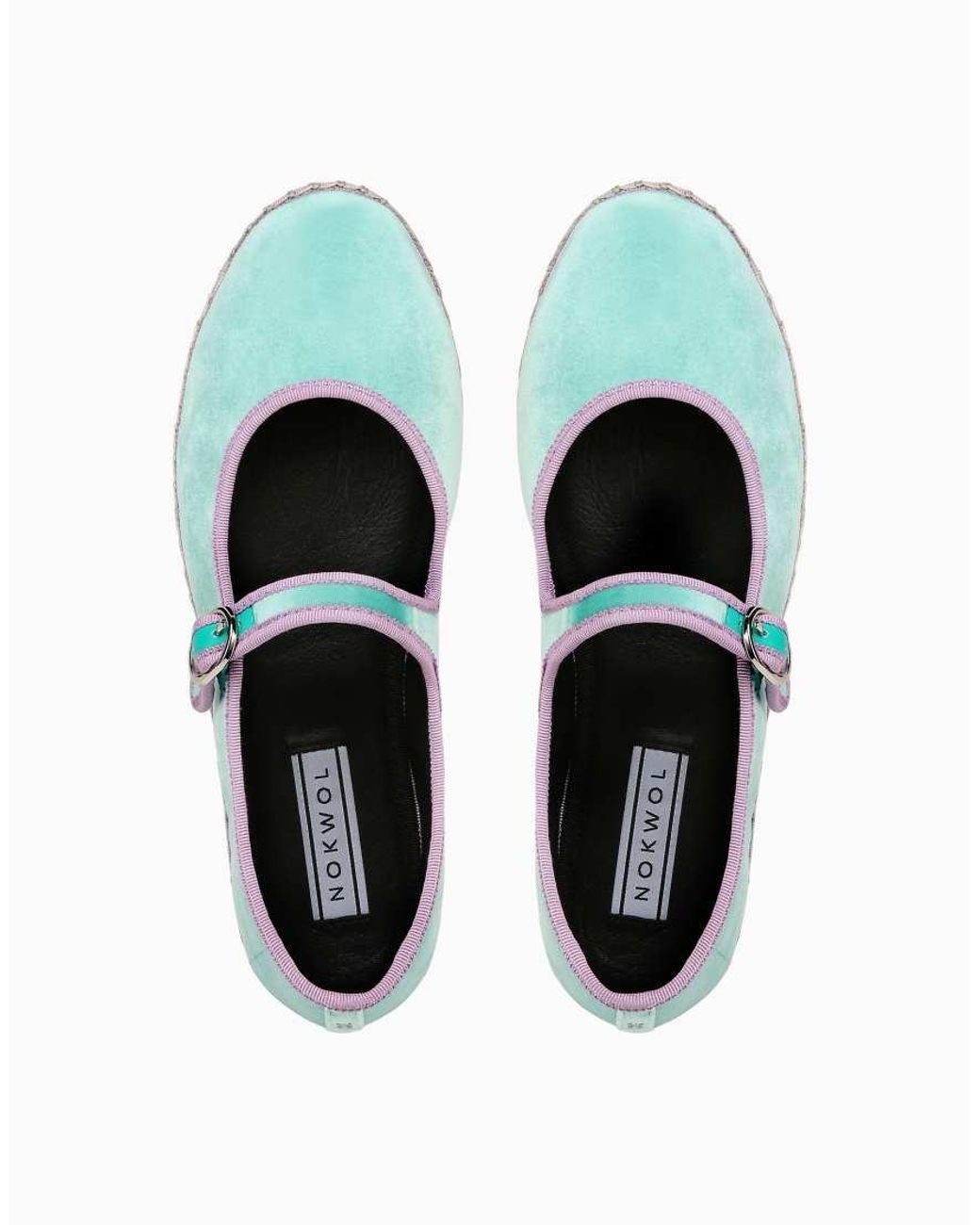 Nokwol Green Mel Flats