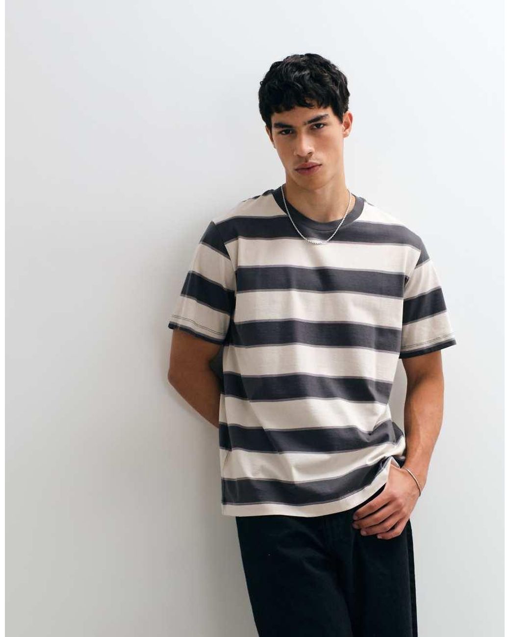 Jack & Jones Gray Regular T-shirt for men