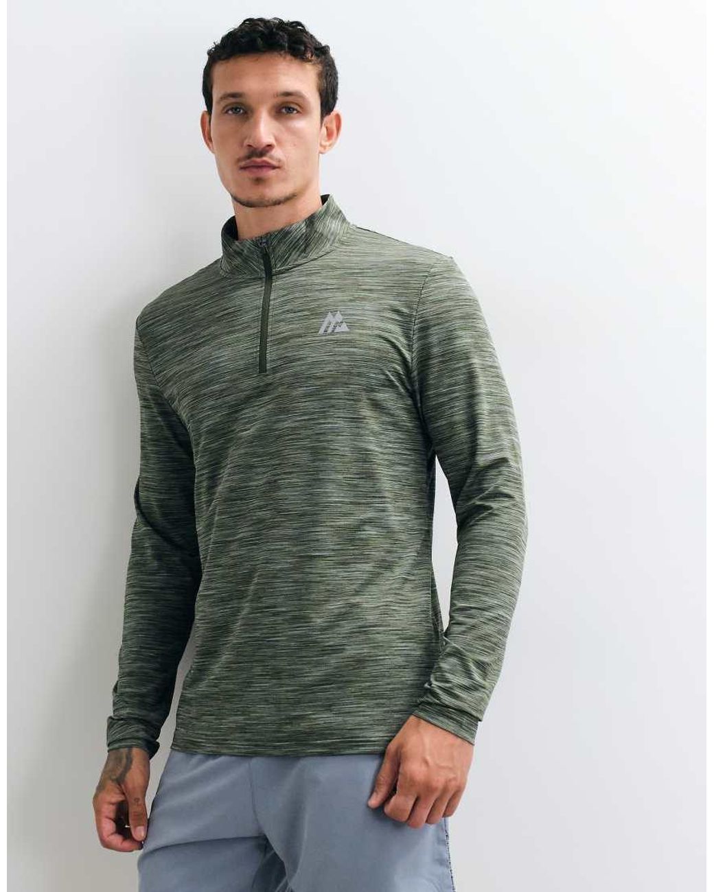 MONTIREX Green Trail 2.0 1/4 Zip Long Sleeve Top for men