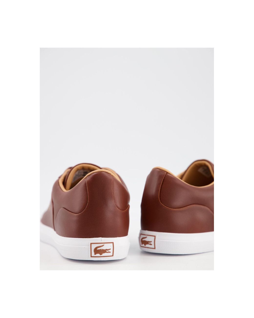 Lacoste Lerond Sneakers in Brown for Men Lyst Australia