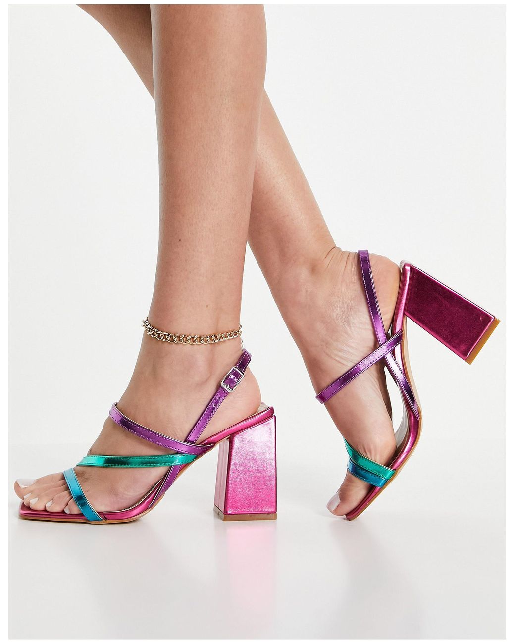 raid neima block heeled shoes