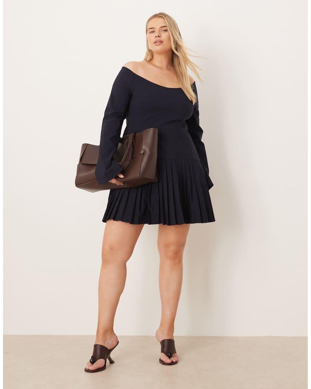 ASOS Asos Design Curve in het Blue