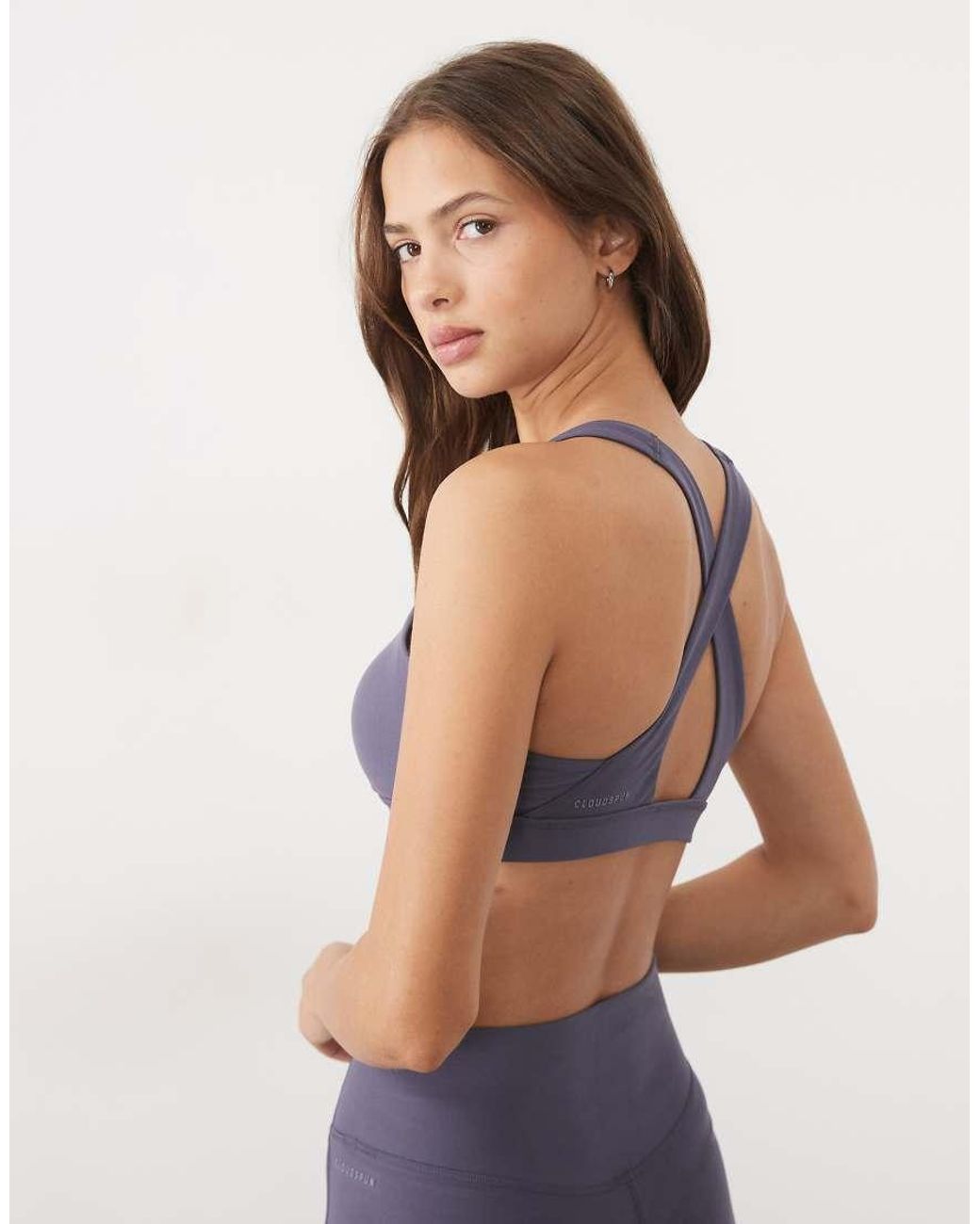 PUMA Purple Cloudspun Training Bra