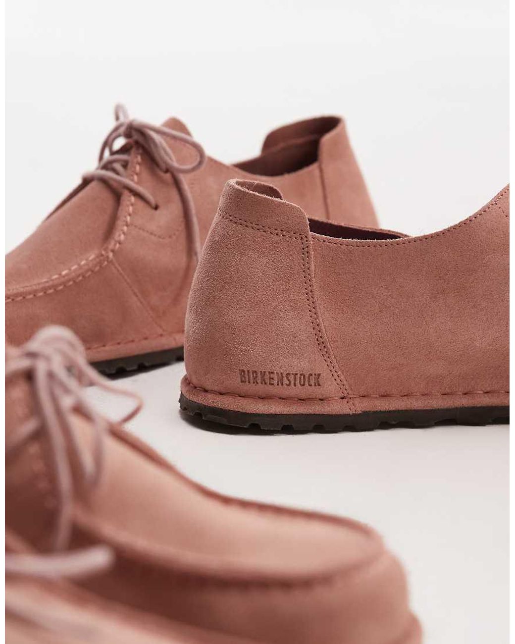 Birkenstock Black Utti Lace Suede Shoes
