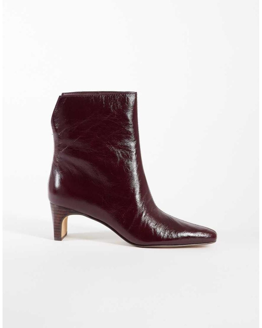 Dolce Vita Purple Bennet Heeled Mid Ankle Boots