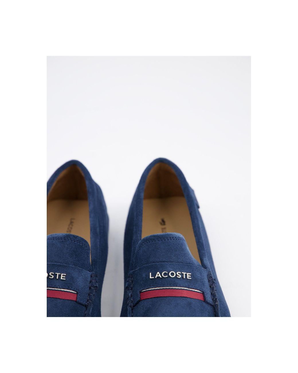 Lacoste Plaisance Driving Shoes in Blue for Men | Lyst