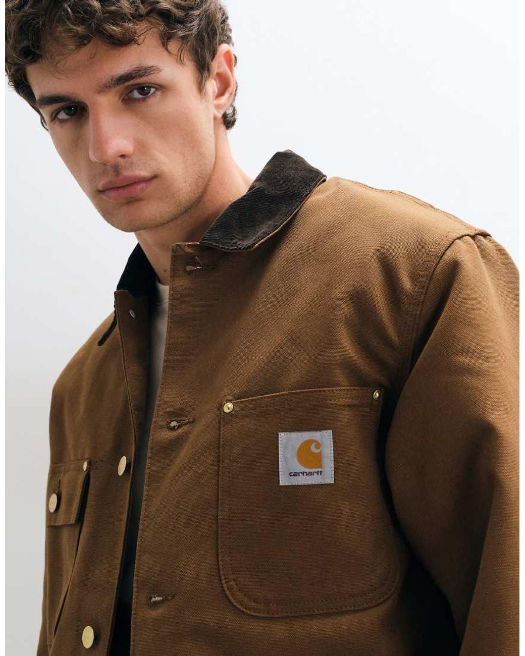 Carhartt Brown Og Chore Coat for men