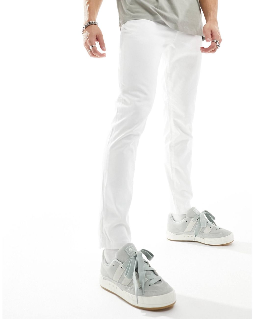 Jack & Jones White Chinos for men