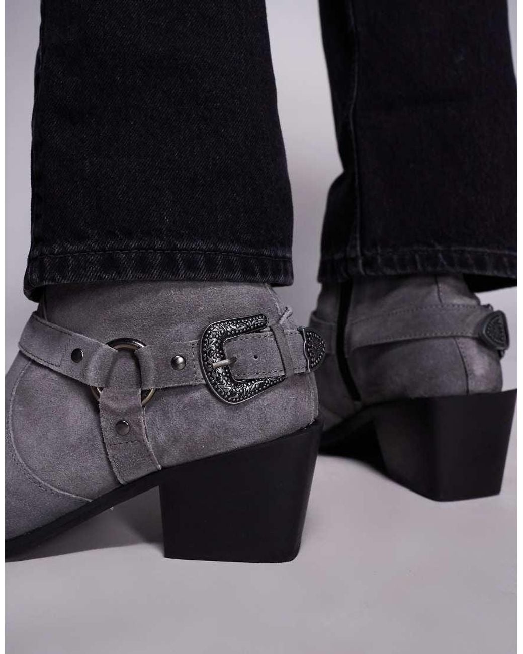 ASOS Metallic Chelsea Boots for men