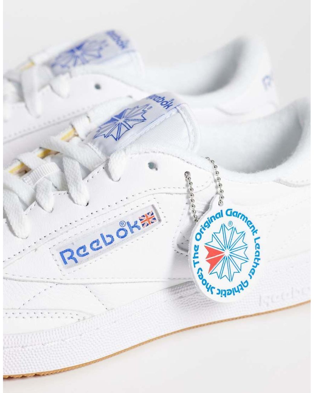 Reebok White Club C 85 Trainers for men