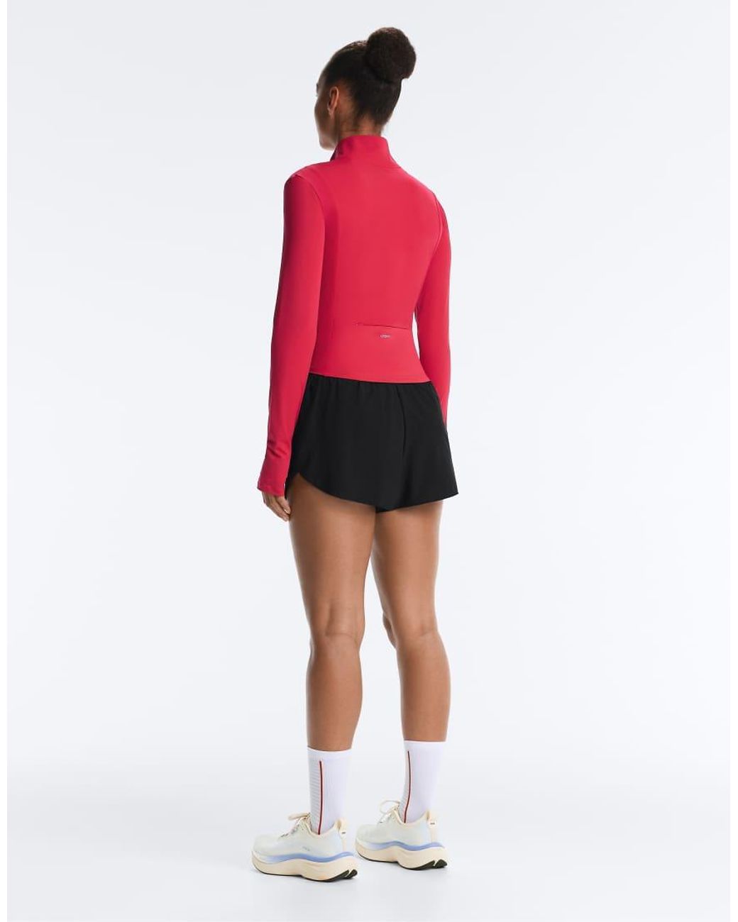 Oysho Red Short Light Touch Technical Jacket