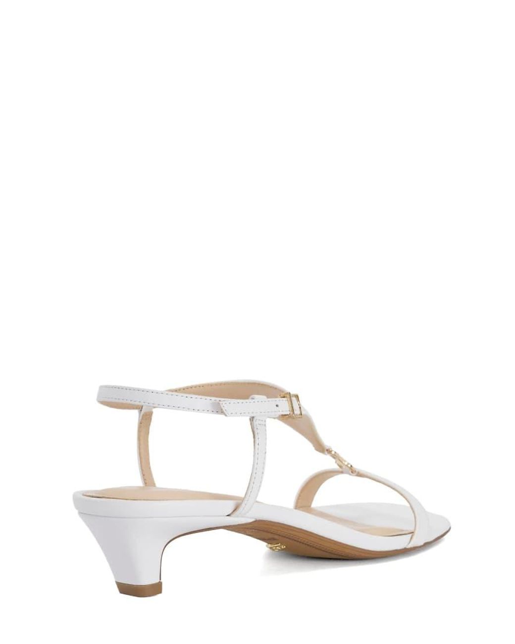 Dune White Monacos Smart Sandals