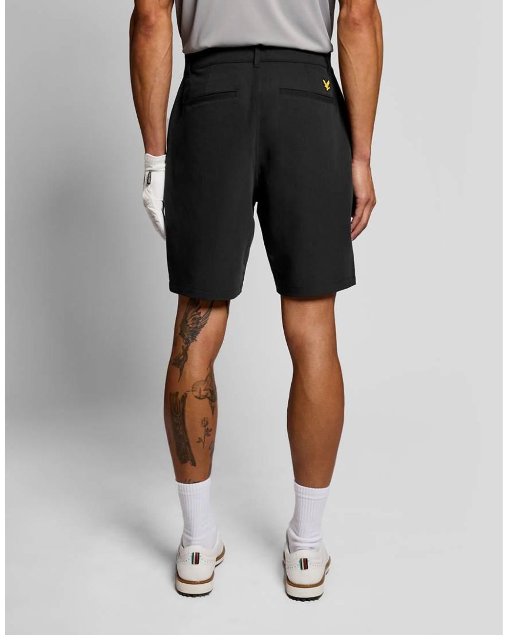 Lyle & Scott White Shorts 5 Pocket Golf Shorts for men