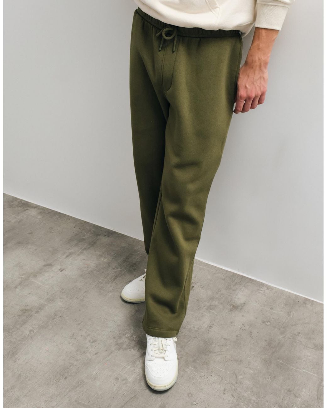 ASOS White Essentials Straight Leg jogger for men