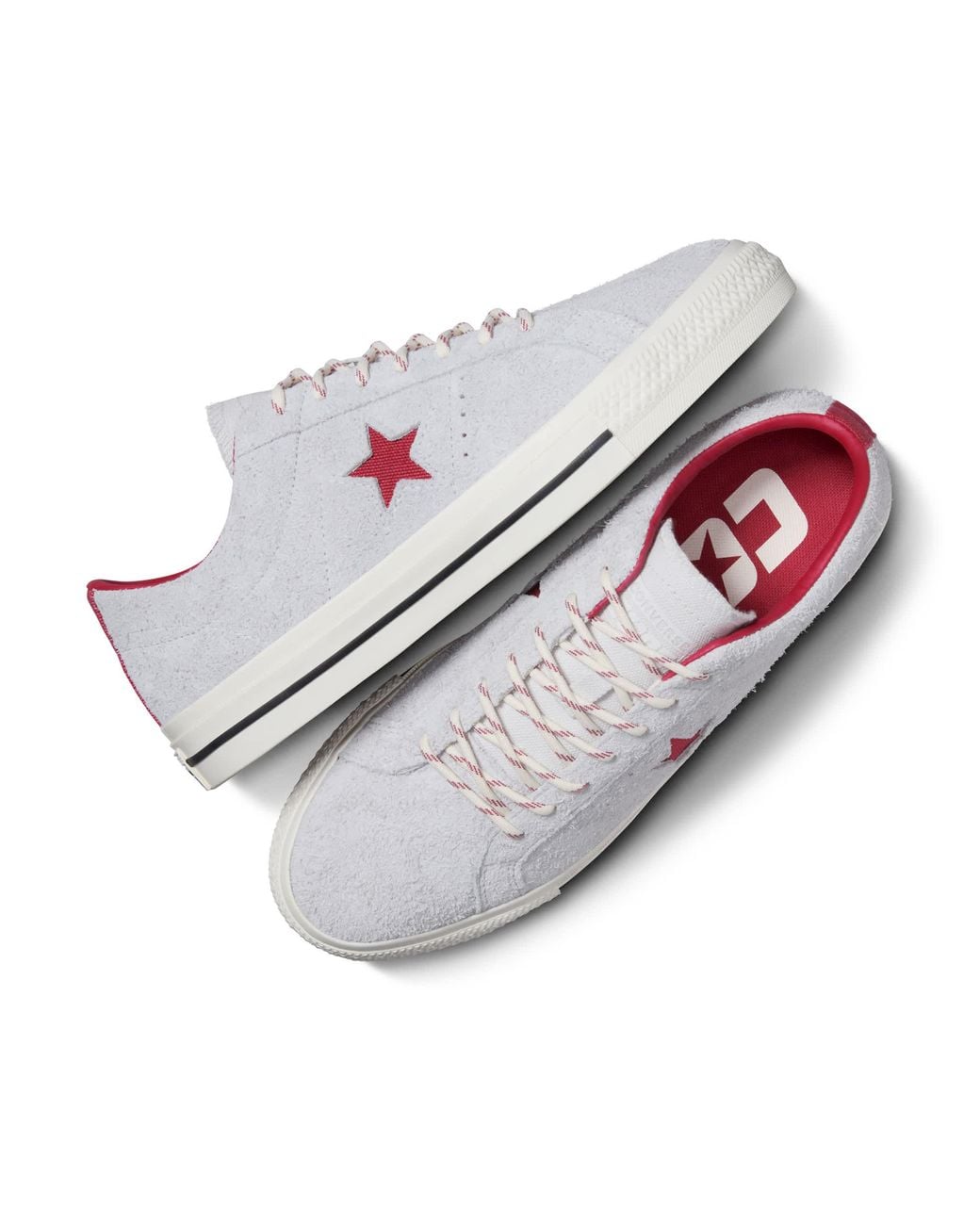 Converse White One Star Pro Suede Sneakers for men