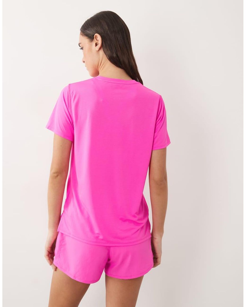 New Balance Pink Sports Essentials T-shirt