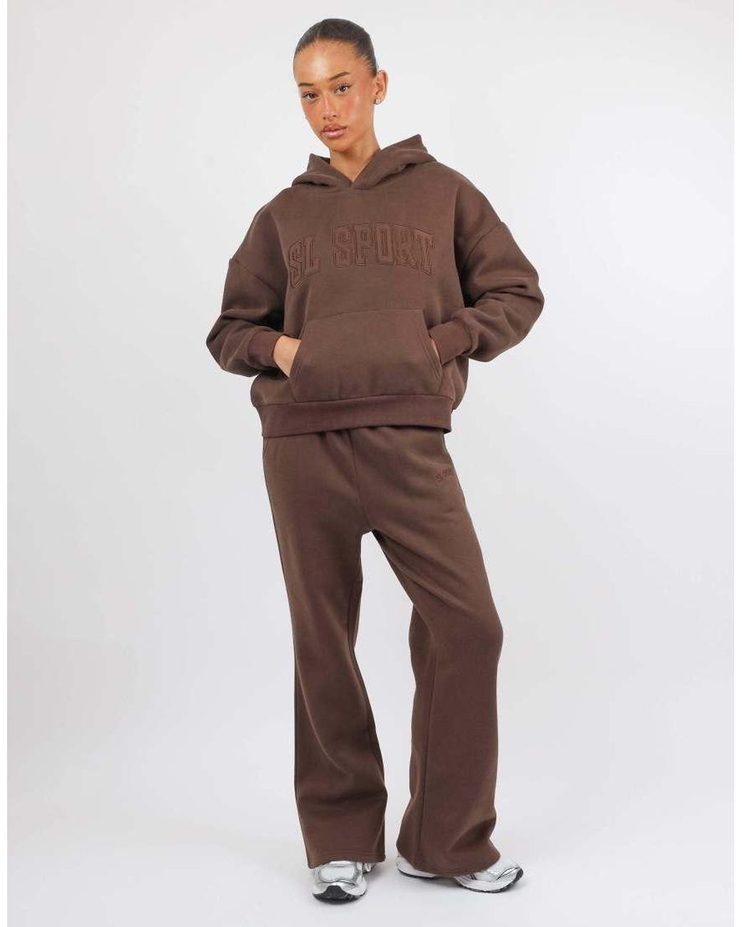 SIMMI Brown X Mia Khan Sport Hoodie