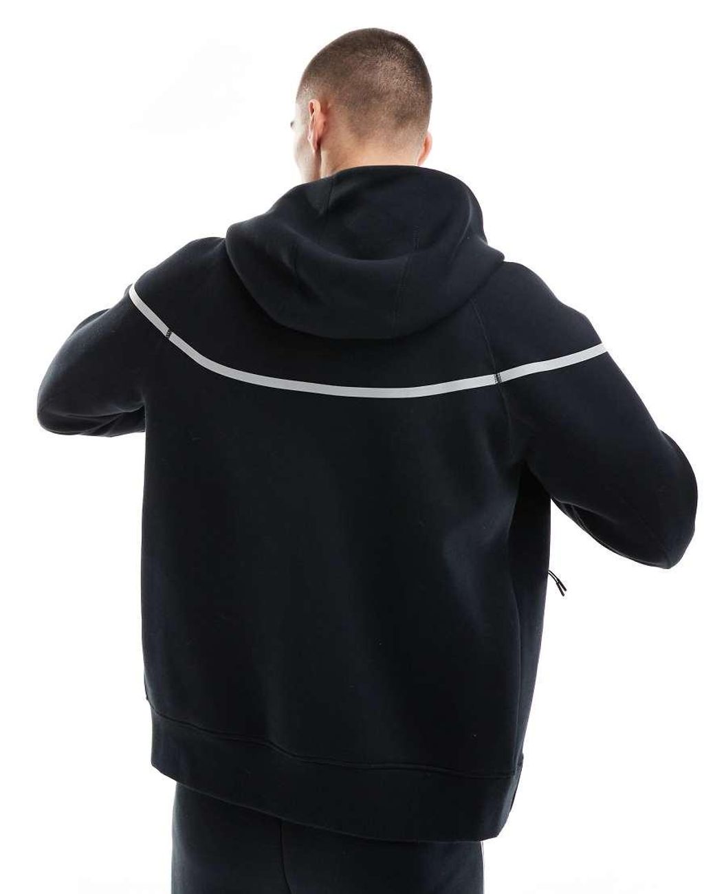 nike tech fleece reflective overhead hoodie