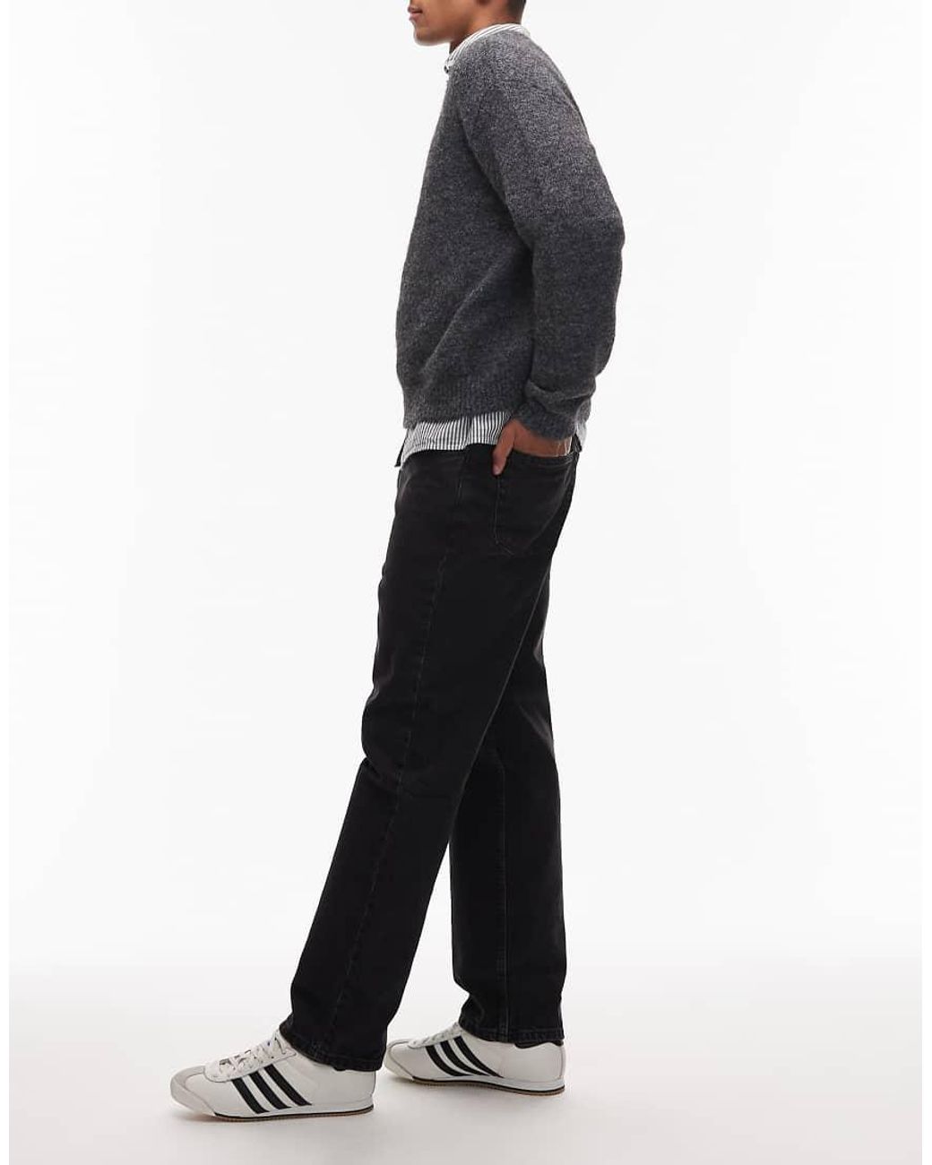 Levi's White 565 '97 Loose Straight Jeans for men