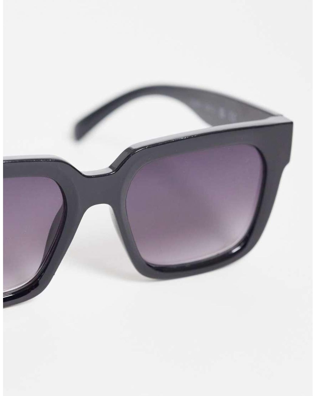 ONLY Black Square Sunglasses