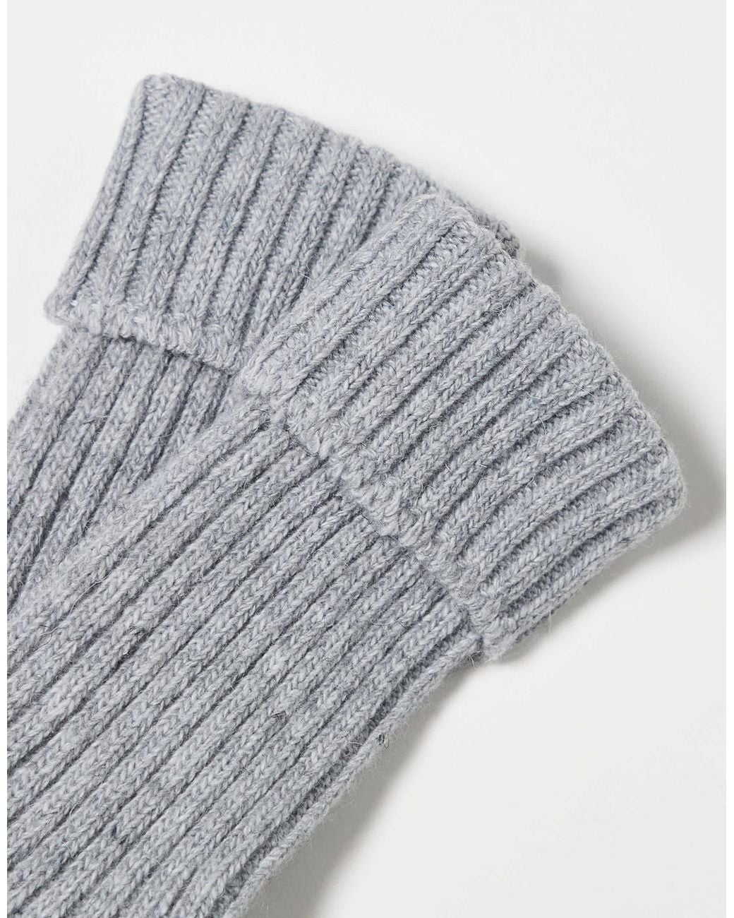ASOS White 2 Pack Wool Boot Ankle Socks