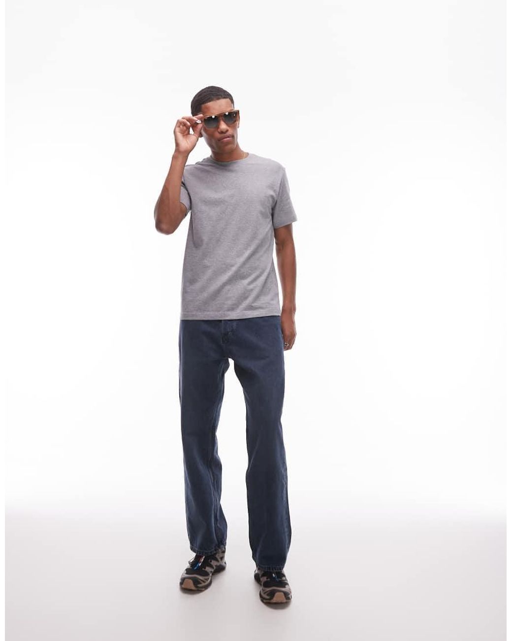 ARKET Purple Jersey T-Shirt for men